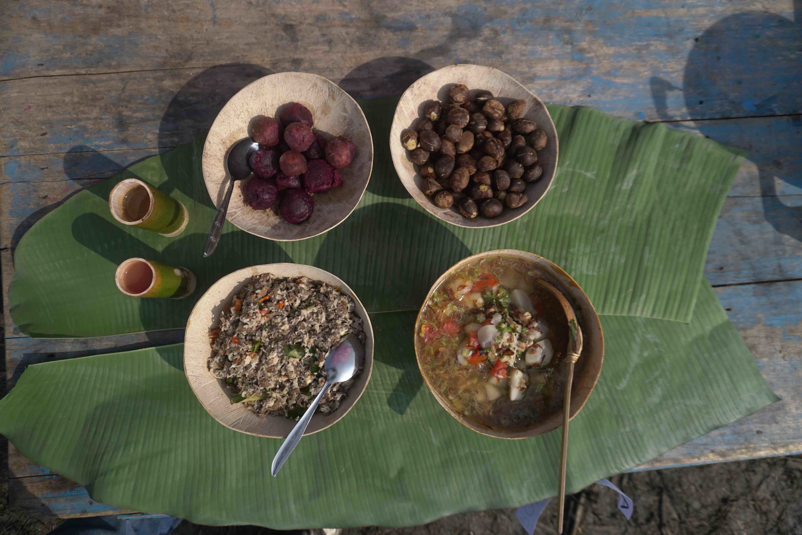 Kuliner khas hari panen raya di pedesaan
