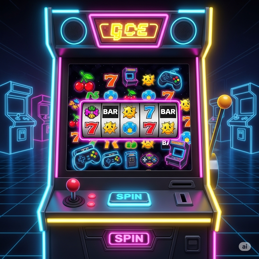Slot dengan gameplay mirip arcade
