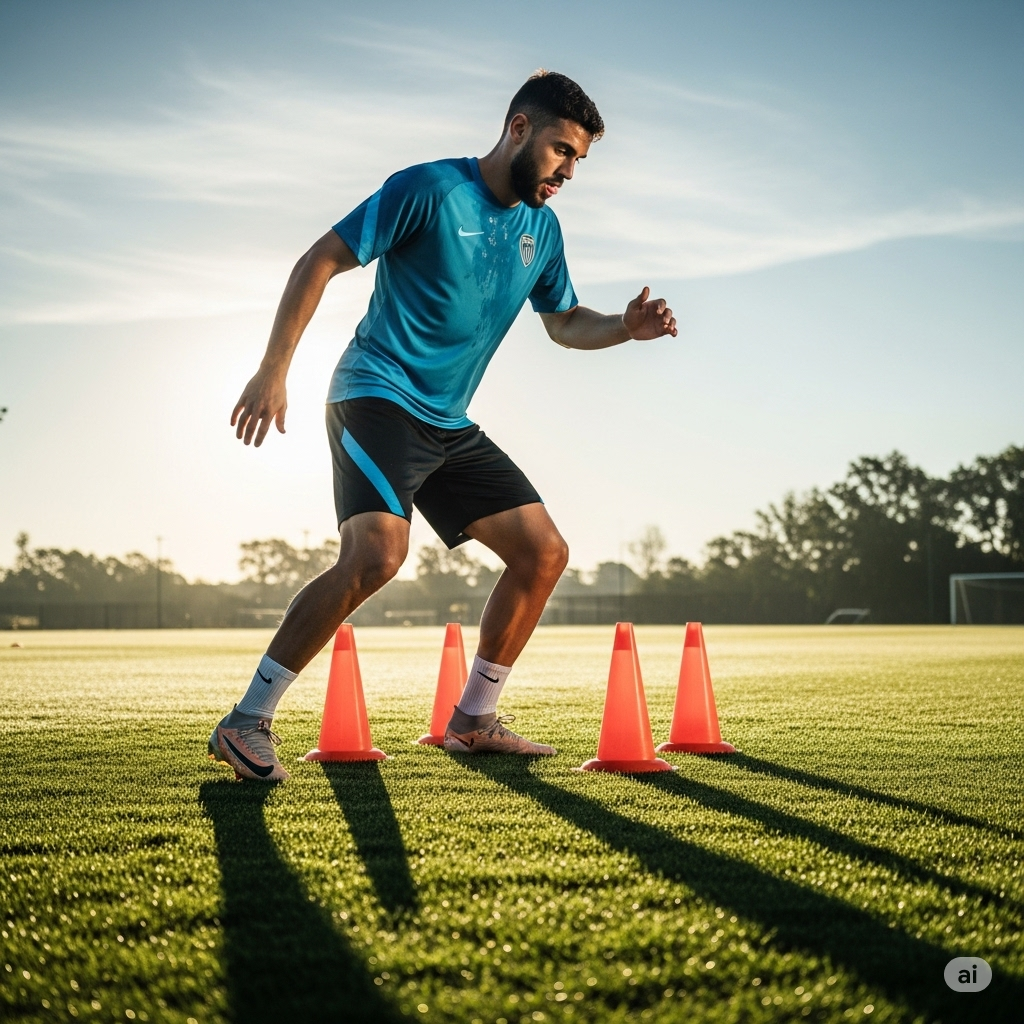 Tips melatih kelincahan untuk sepak bola