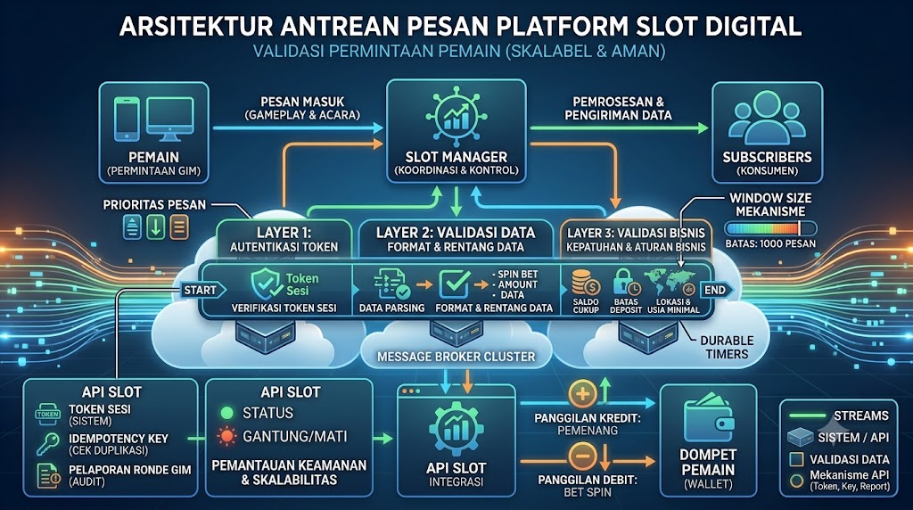 Cara memahami mekanisme validasi permintaan pada slot