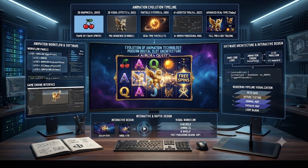 Kajian perkembangan teknologi animasi slot digital modern